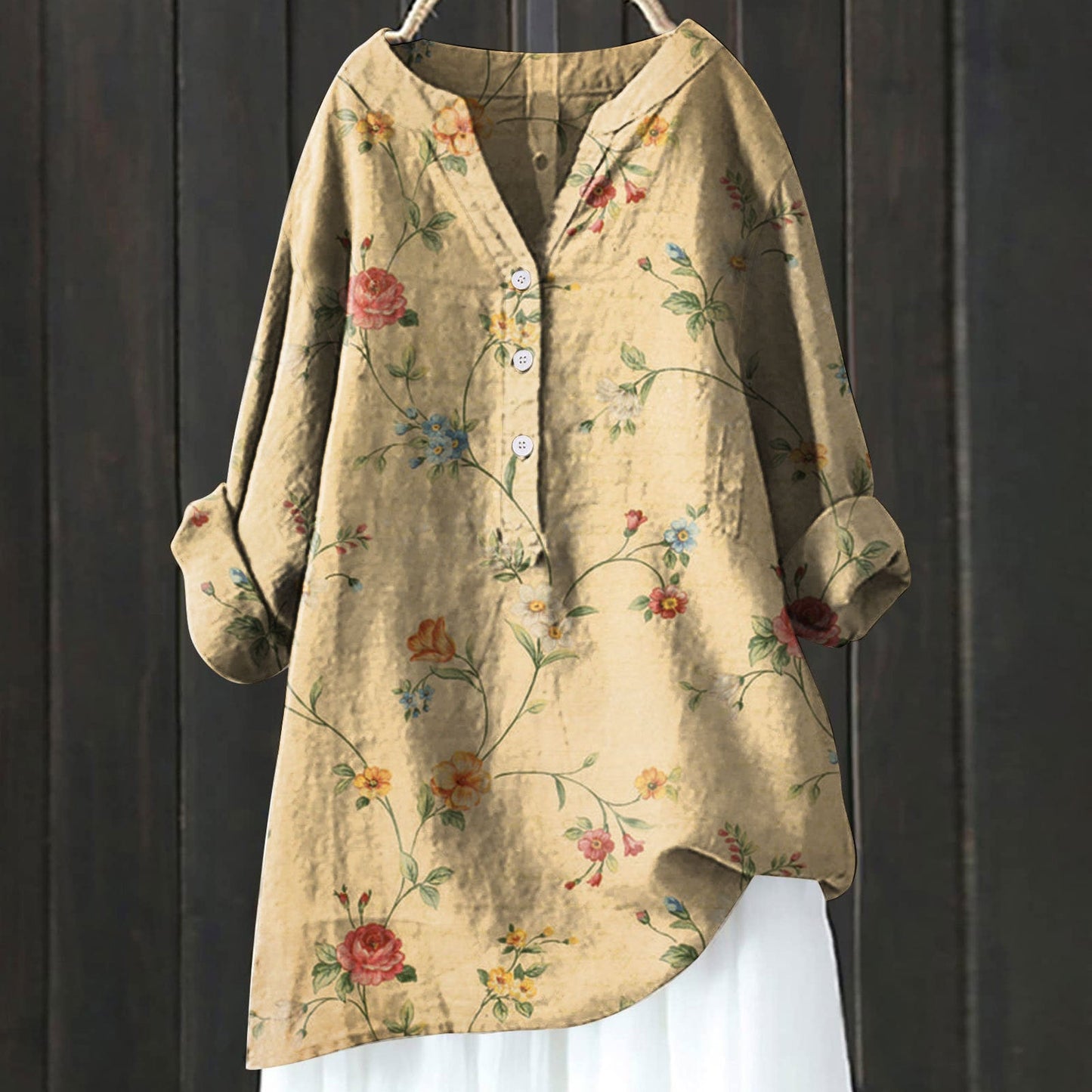 Juliette™ Bloemen Overhemd Jurk