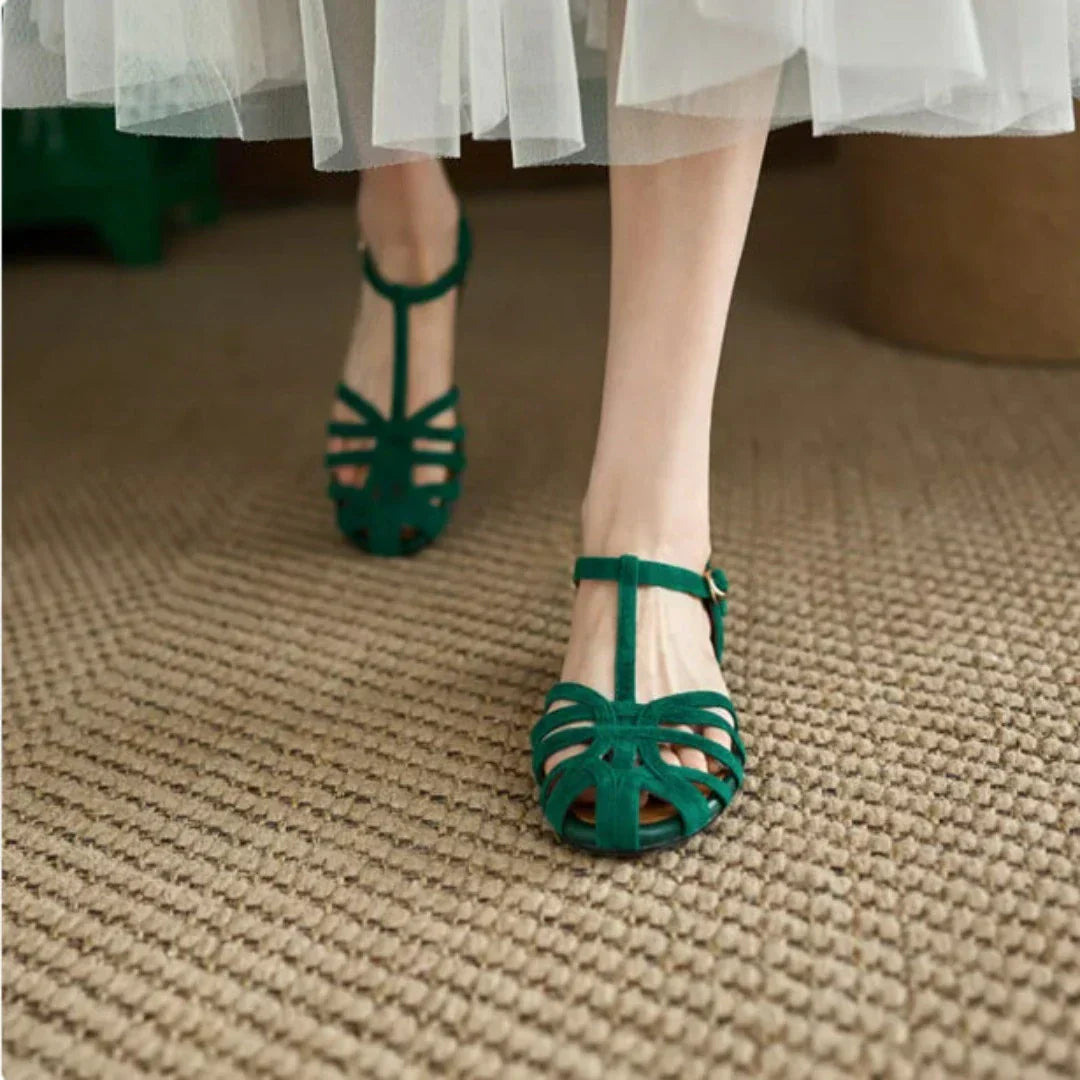 Yasmin® | Platte sandalen met bandjes