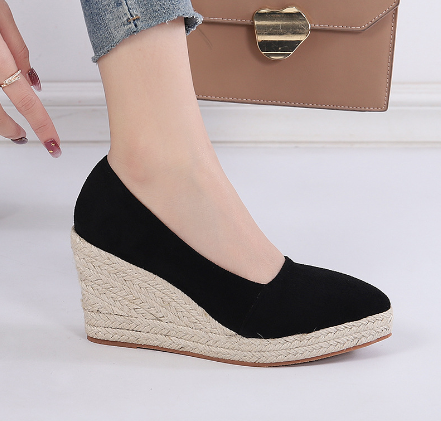 Karla - Platform espadrilles en sleehakken