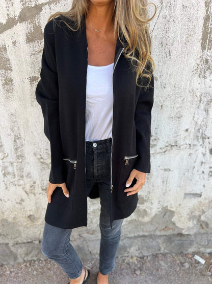 Laurenne | Modern, chic en comfortabel lang damesjasje