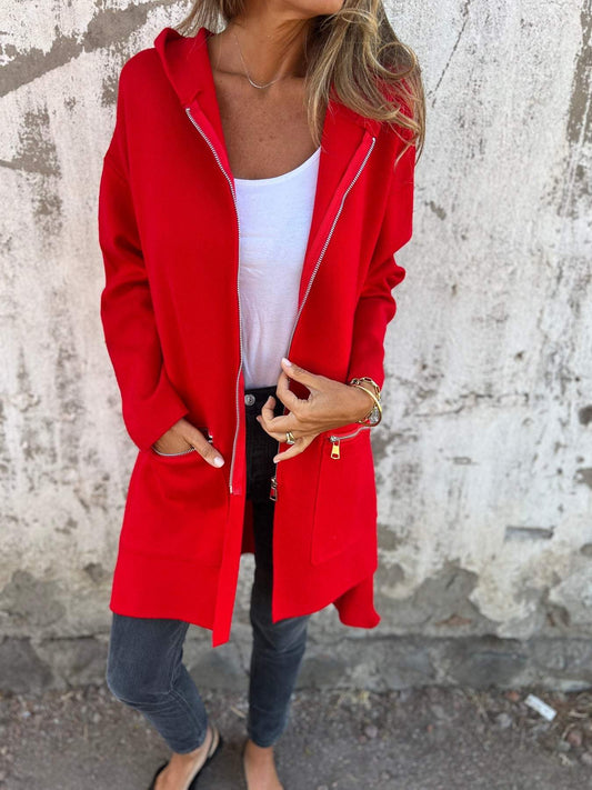 Laurenne | Modern, chic en comfortabel lang damesjasje
