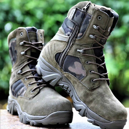 Sparkle™ Onverwoestbare bescherming met tactische militaire laarzen.