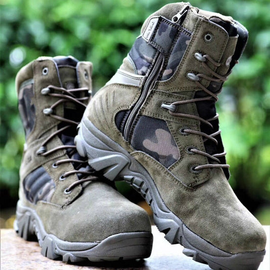 Sparkle™ Onverwoestbare bescherming met tactische militaire laarzen.