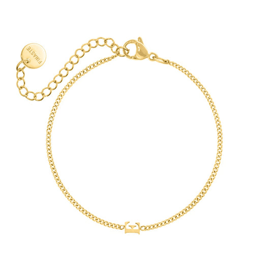 Fijne Initiaal Armband