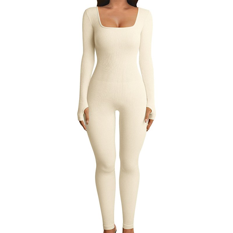 Lucie - Geribde jumpsuit