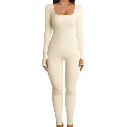Lucie - Geribde jumpsuit