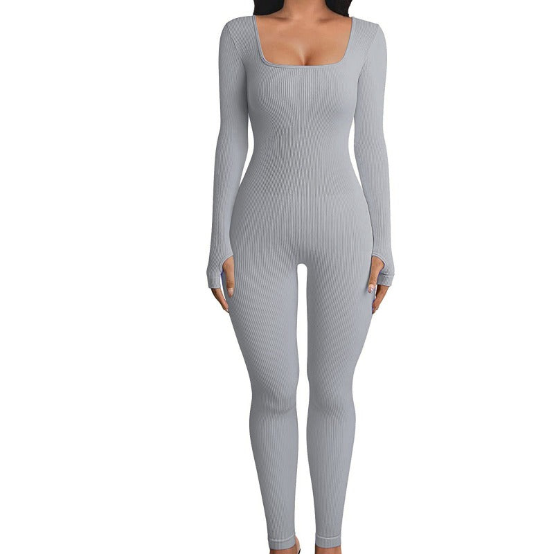 Lucie - Geribde jumpsuit