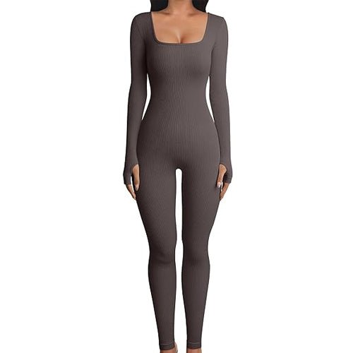 Lucie - Geribde jumpsuit