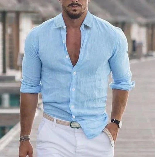 Dario | Linnen zomershirt