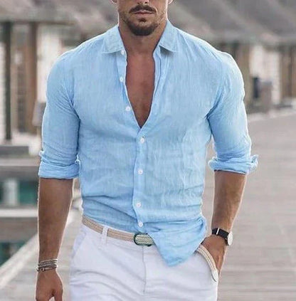 Dario | Linnen zomershirt