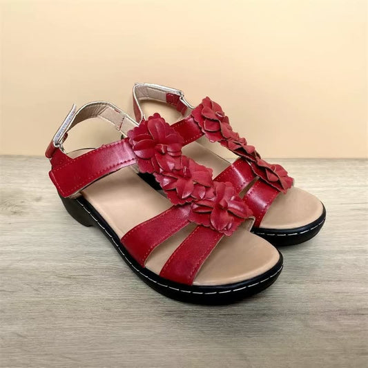 Zomersandalen voor dames | Bloemen