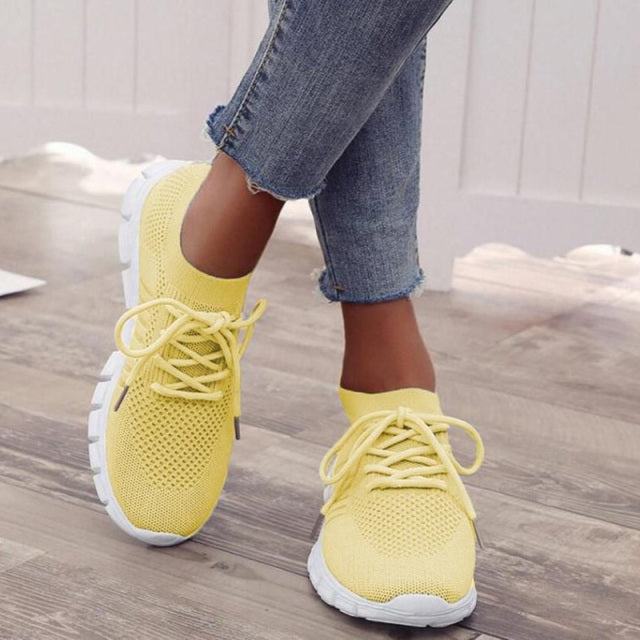 Damessneakers van mesh