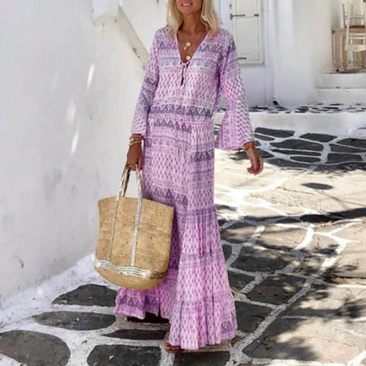 "Amilia" boho maxi jurk