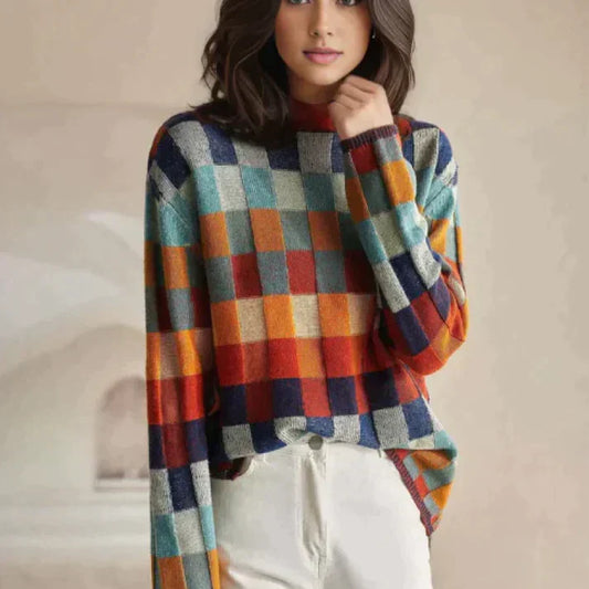 Roemenië - couture patchwork coltrui
