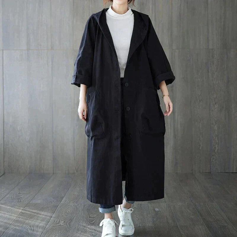 Arnita | Elegante en comfortabele trenchcoat voor dames in grote maten