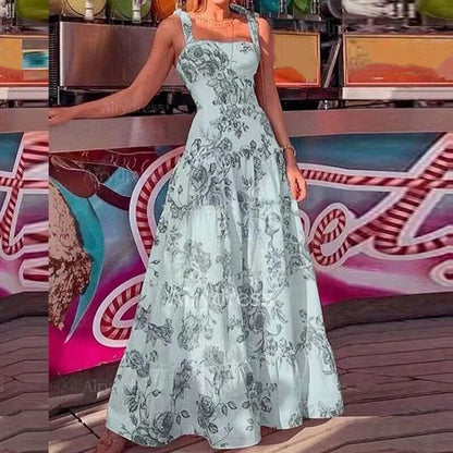 CM | Maxi jurk met bloemenprint