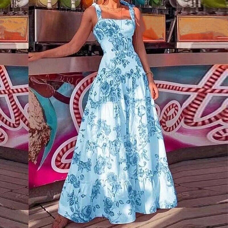 CM | Maxi jurk met bloemenprint
