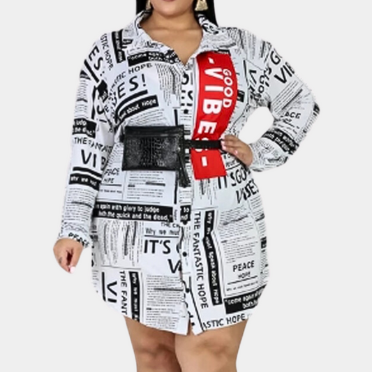 HINANO - Luxe Printjurk voor Dames