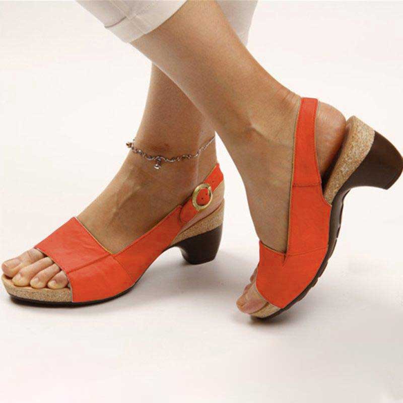 Zahra® | Orthopedische sandalen met comfortabele hak