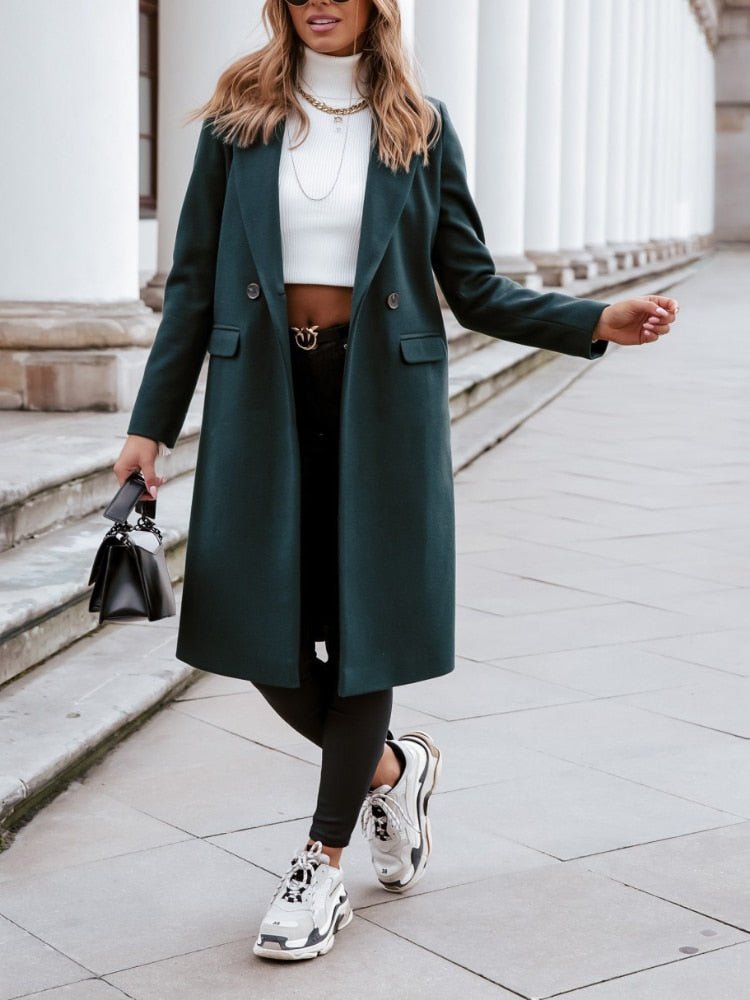 Skye | Elegante, chique en comfortabele winterjas voor dames