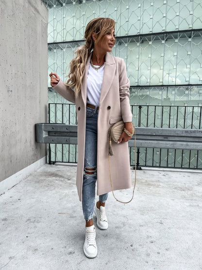 Skye | Elegante, chique en comfortabele winterjas voor dames