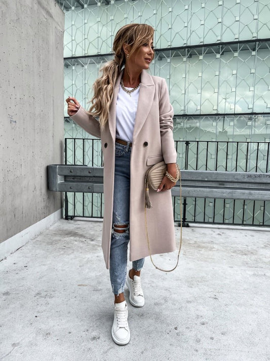 Skye | Elegante, chique en comfortabele winterjas voor dames