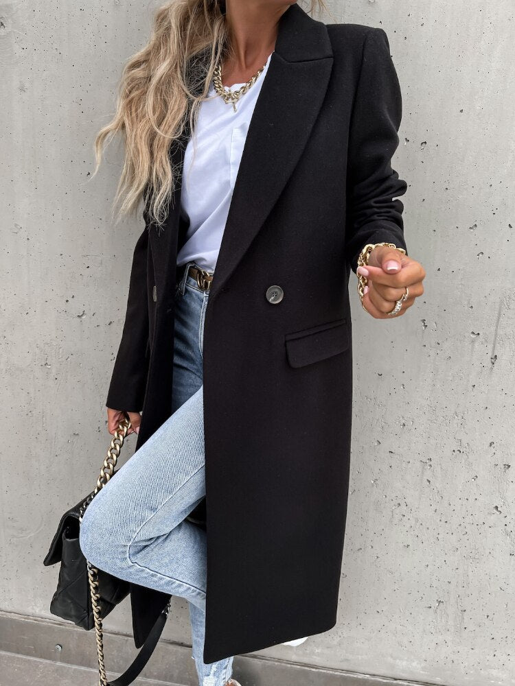 Skye | Elegante, chique en comfortabele winterjas voor dames