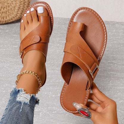 Vicki® | Luxe orthopedische leren sandalen
