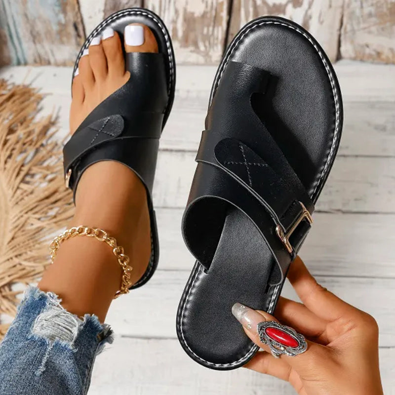 Vicki® | Luxe orthopedische leren sandalen