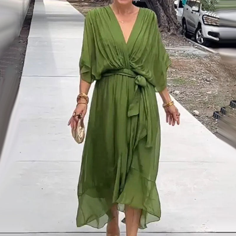 Elegante vloeiende jurk