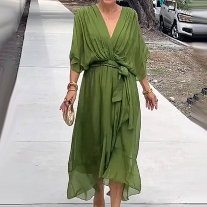 Elegante vloeiende jurk