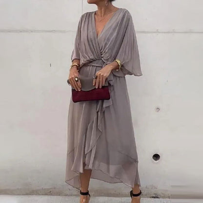 Elegante vloeiende jurk