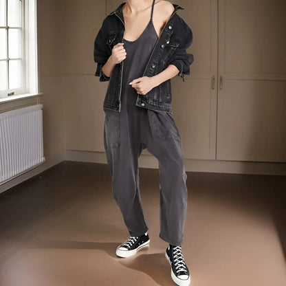 Claire - Ademende zomerjumpsuit met wijde pijpen voor dames