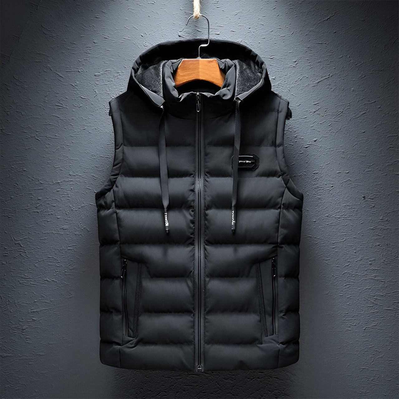 Dario™ herenvest met capuchon