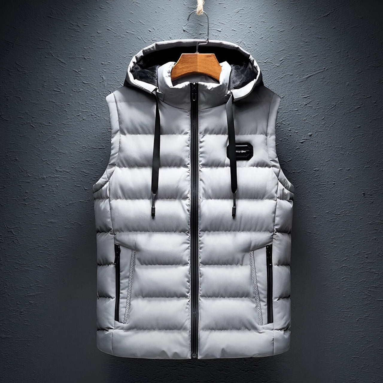 Dario™ herenvest met capuchon