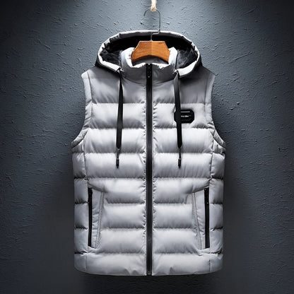 Dario™ herenvest met capuchon