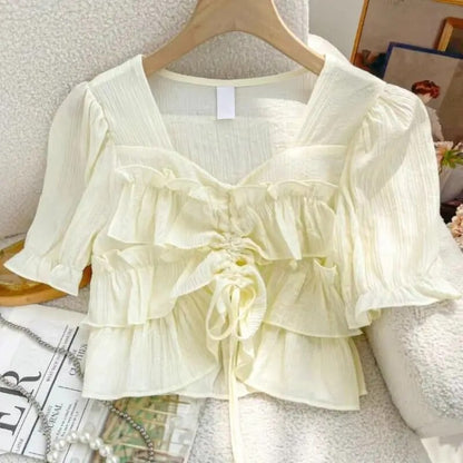 Ursul - Elegante gelaagde blouse voor dames