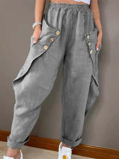 Elfreda - Grote Zakken Cargo Broek