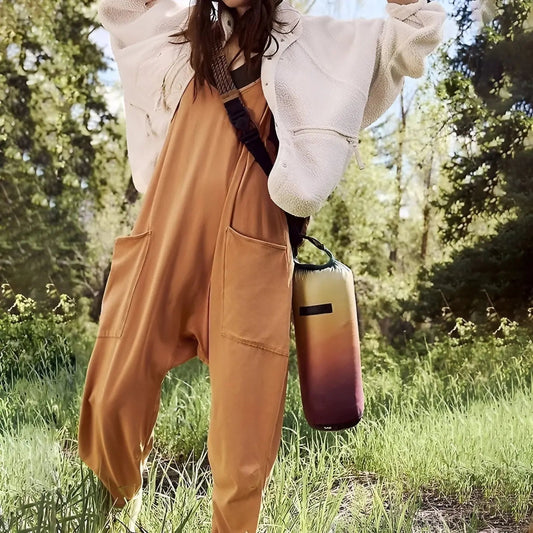 Claire - Ademende zomerjumpsuit met wijde pijpen voor dames